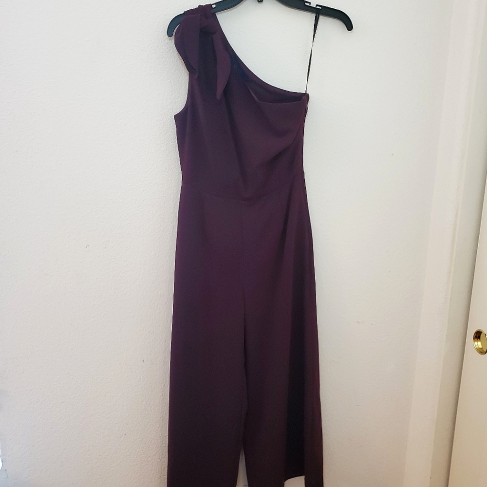 Rachel Roy One Shoulder Romper
